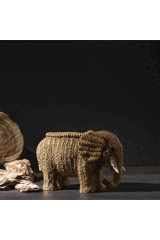 Rattan flowerpot