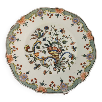 Émile Tessier Malicorne decorative plate