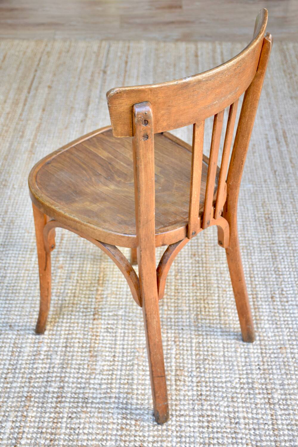 Duo of Baumann bistro chairs