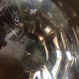 Pair of crystal candlesticks from Vannes crystal
