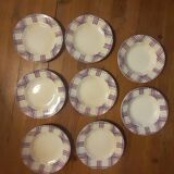 Creil Montereau Plates - Scottish