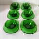 6 Vereco green cups