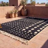 Berber rug made of natural wool for your space, size 2/3 m.