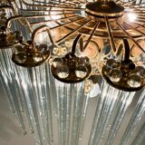 Mid-century modern chandelier by Gaetano Sciolari, 1970s