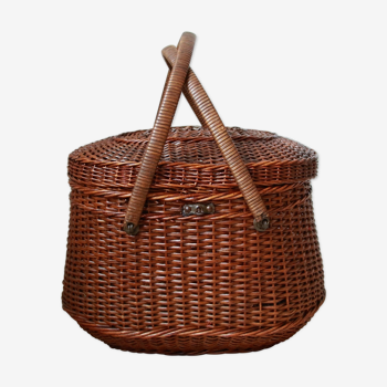 Old fishing basket