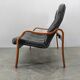 Scandinavian Leather Sofa in the Style of Alvar Aalto, 1970s