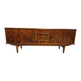 Enfilade scandinave en palissandre de rio circa 1960 230 cm