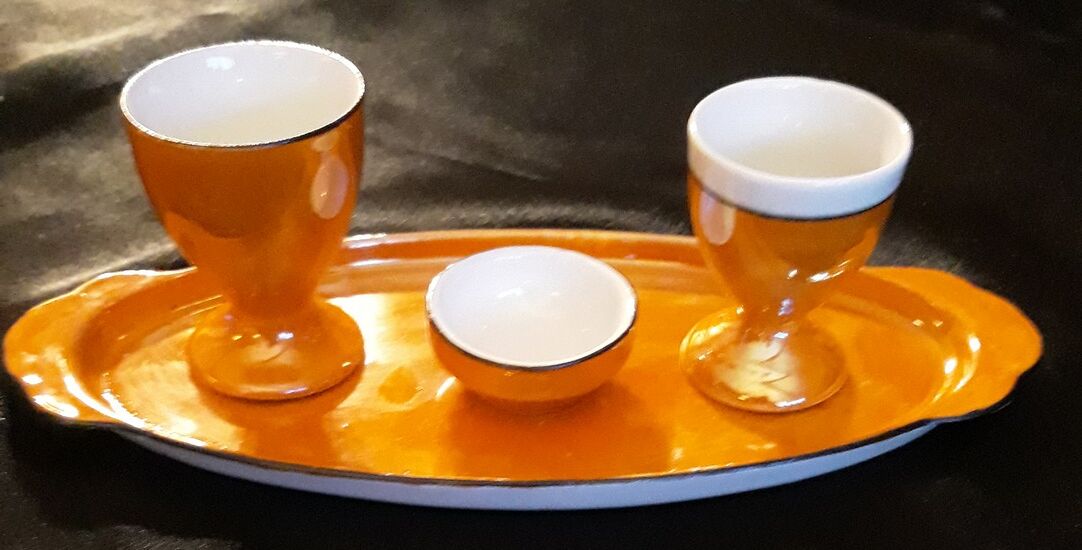 Ceramic " duo " 80s