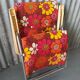Vintage sunbed lounger