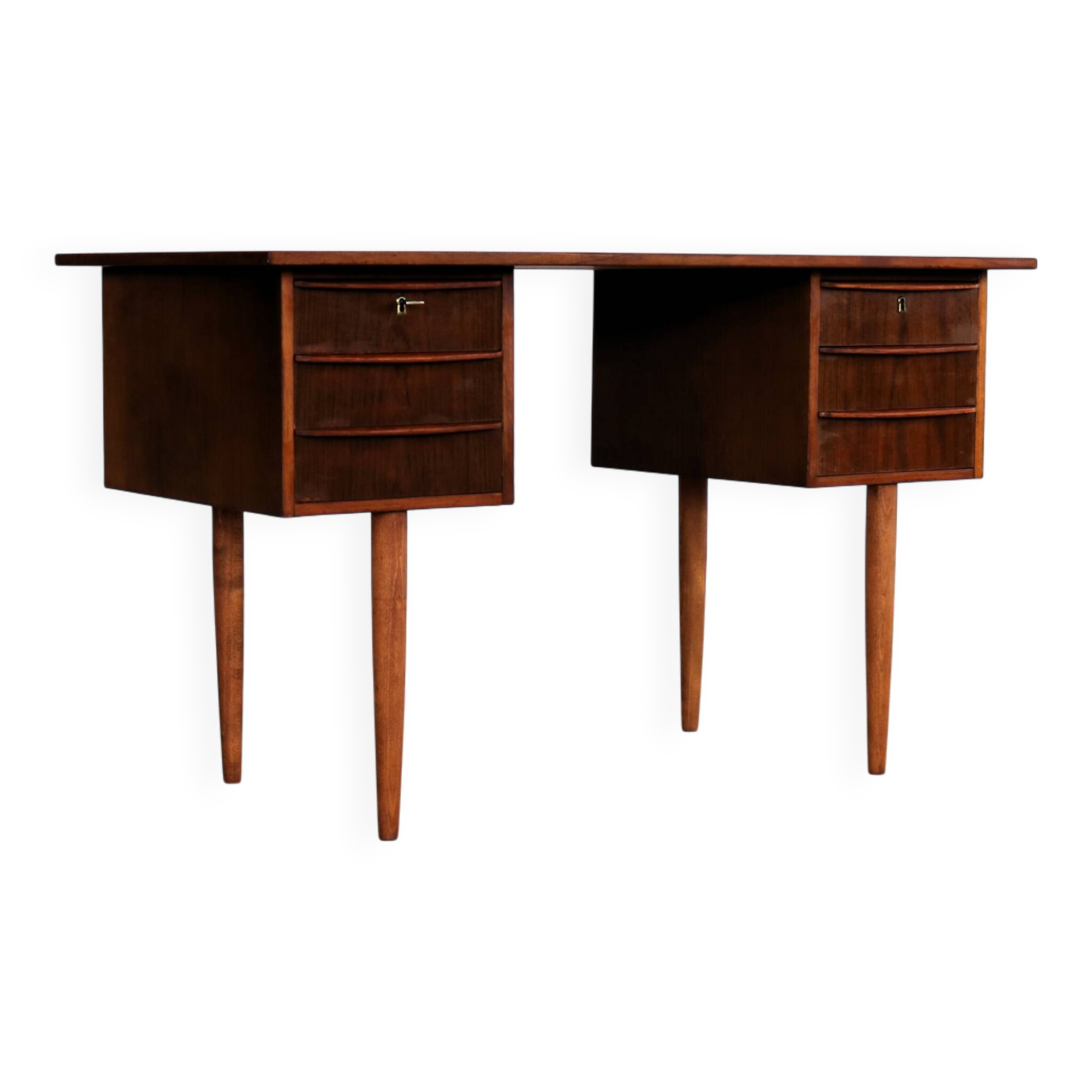 vintage desk | teak | 1960s | Danish (2)