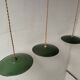 3 enamelled sheet metal suspensions