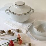 Earthenware soup tureen and sauce boat from Winterling, Bavaria