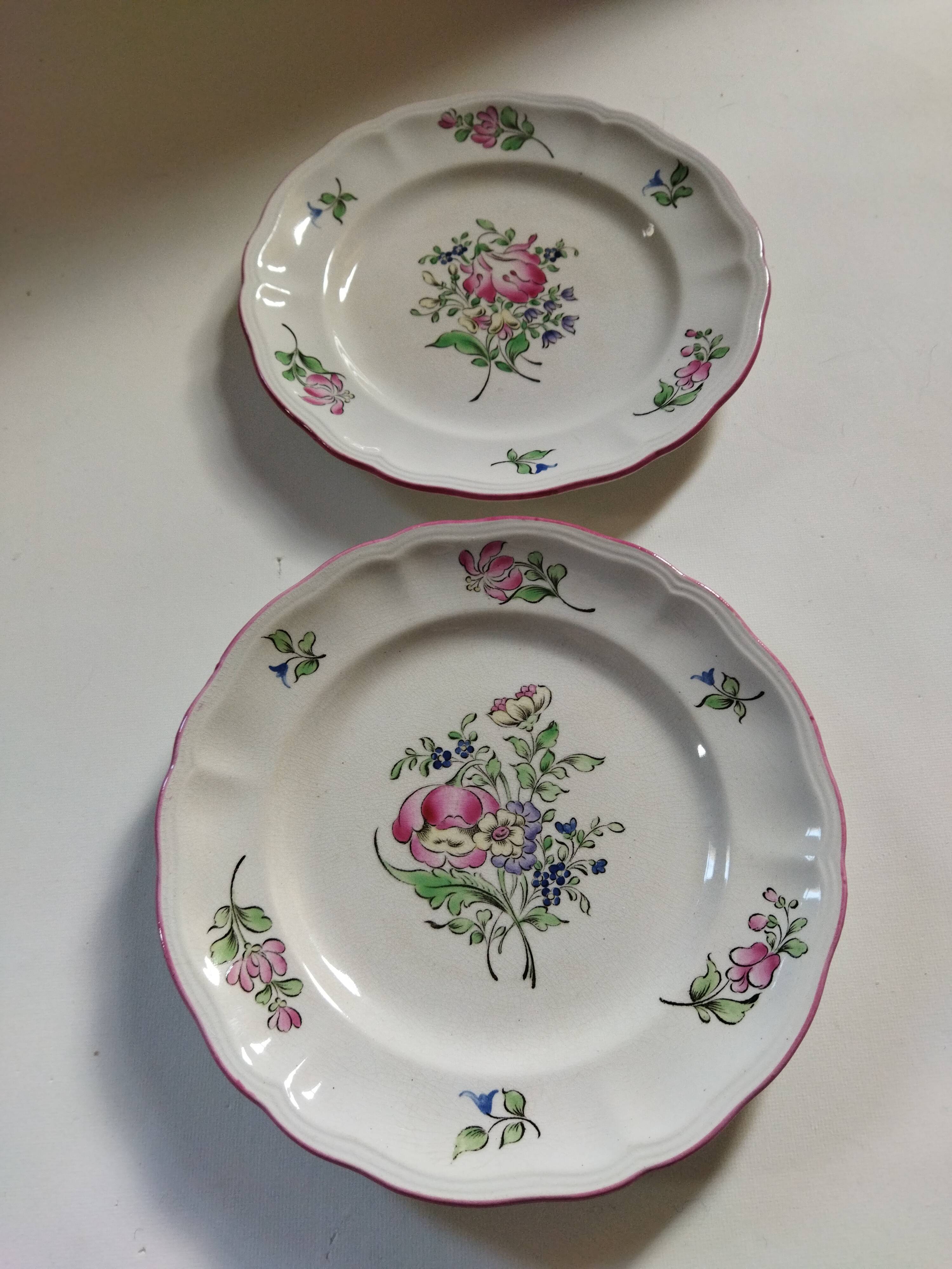 K&G Lunéville dessert plates