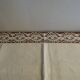 Lot 2 pillowcases embroidered and monogrammed MB old cotton 70 x 75