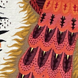 Aubusson tapestry "The lyre bird"