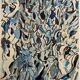 Helmut Dittmann, Abstract Composition in Blue and Grey, Paint on Paper 1989