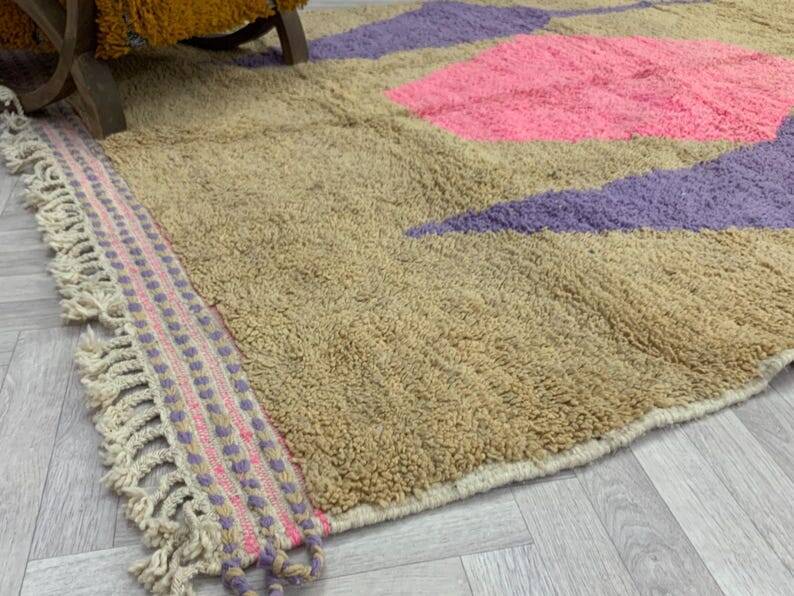 Handmade traditional pure wool rug 1.5/3.5 m