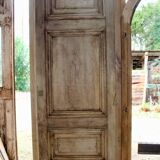 Important 19th Century Haussmann Walnut Door