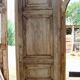 Important 19th Century Haussmann Walnut Door