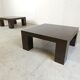 Paire de tables basses années 1970