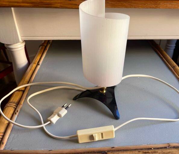 Lampe de chevet tripode années 60-70