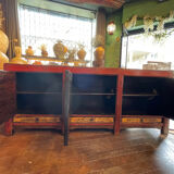 Buffet ancien chinois 3 portes + 3 tiroirs