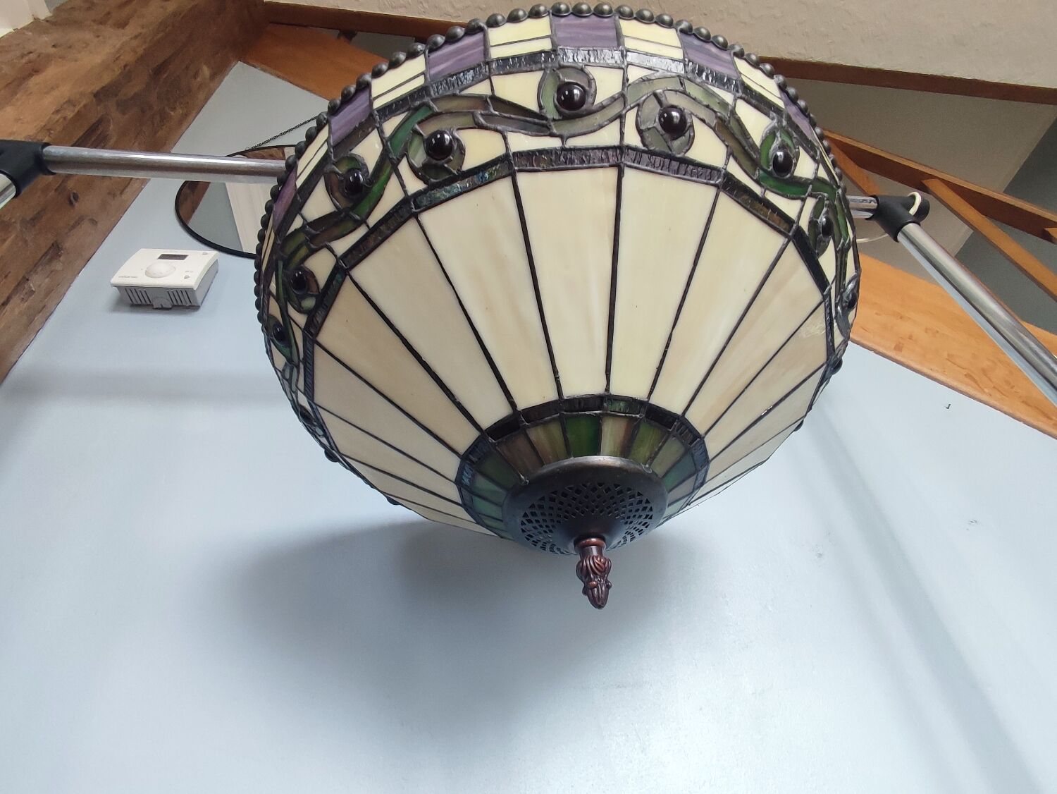 Vintage Tiffany style ceiling lamp