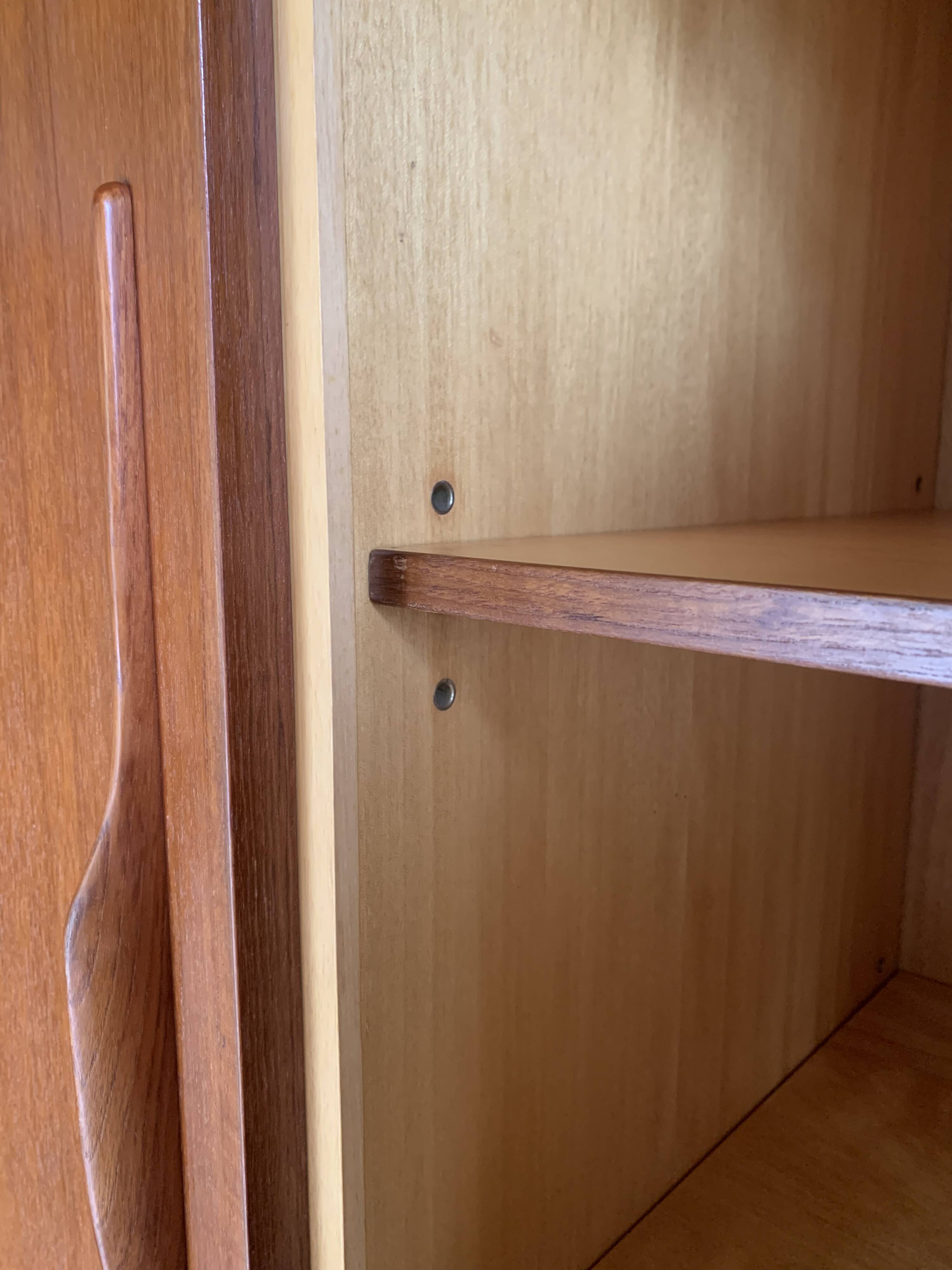 Scandinavian vintage teak wardrobe