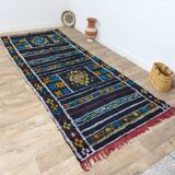 Handmade wool Berber rug 340 X 140 CM