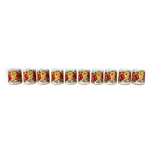 ensemble de 10 bougeoirs