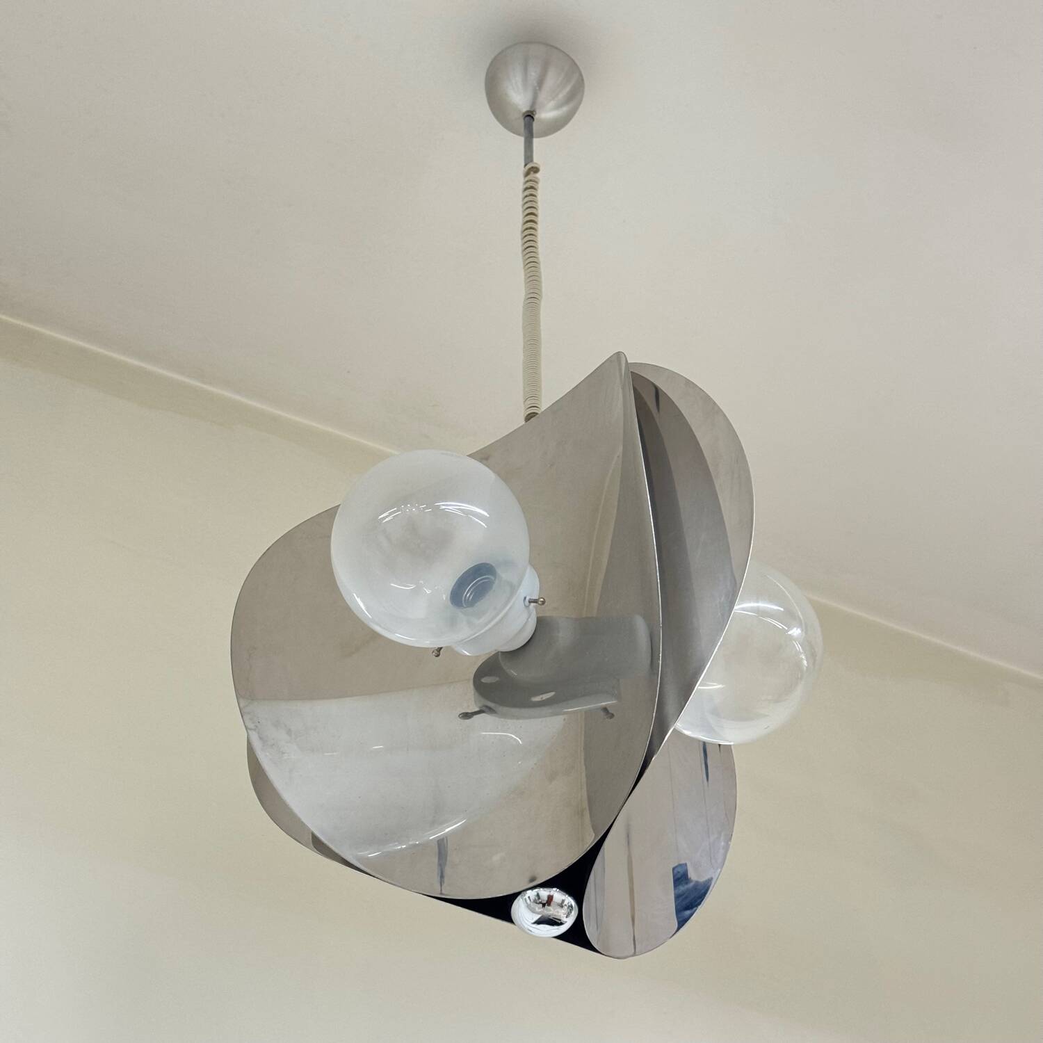 Space Age Lampada A Sospensione Design Modernariato 1970’s