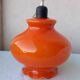 Suspension orange en opaline