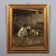 Modern painting signed Cesare Laurenti "The Little Girl and the Sheep"