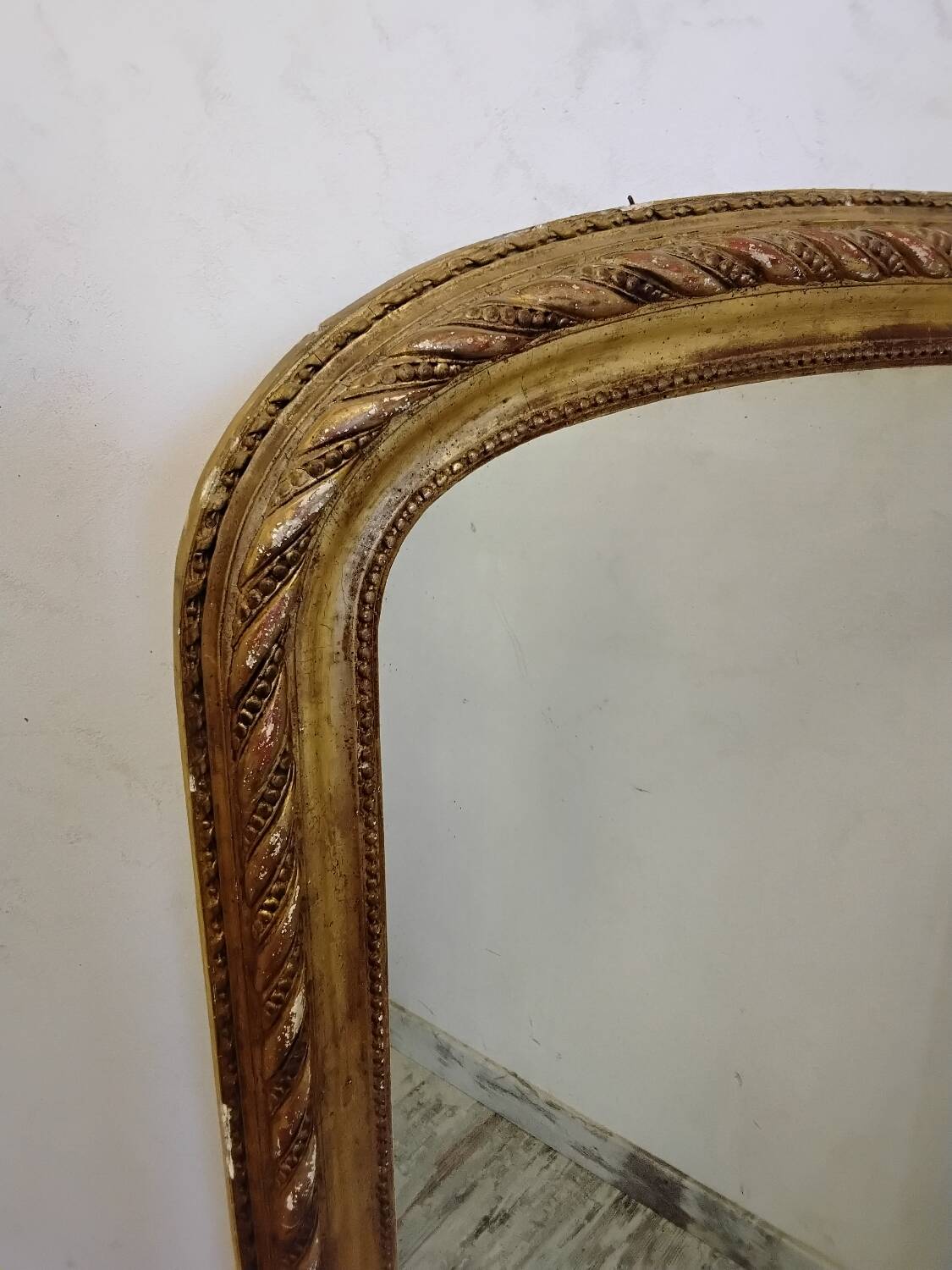 Grand miroir ancien