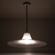 Lampe à suspension en verre de Murano Leucos par Renato Toso, Italie, années 1970 Leucos Murano