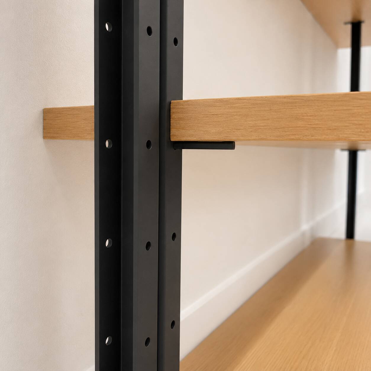 Wall Library or Floor/Ceiling in Blonde Beech