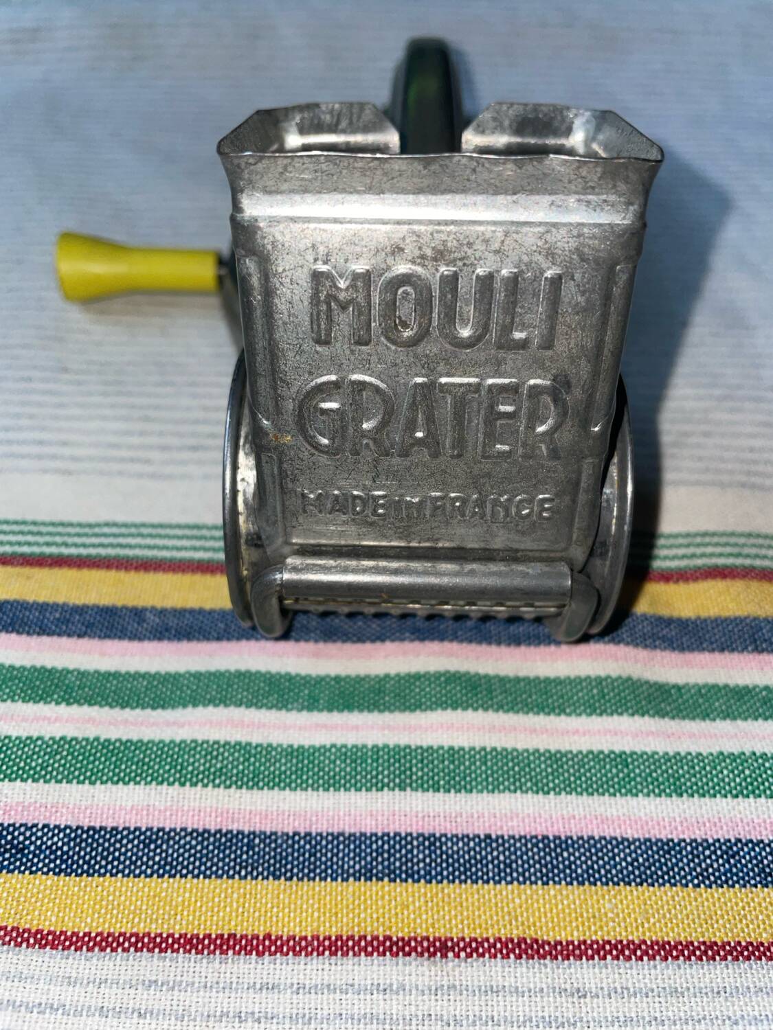 Mouli grater cheese grating mill | slices grater | vintage kitchen utensil 1960