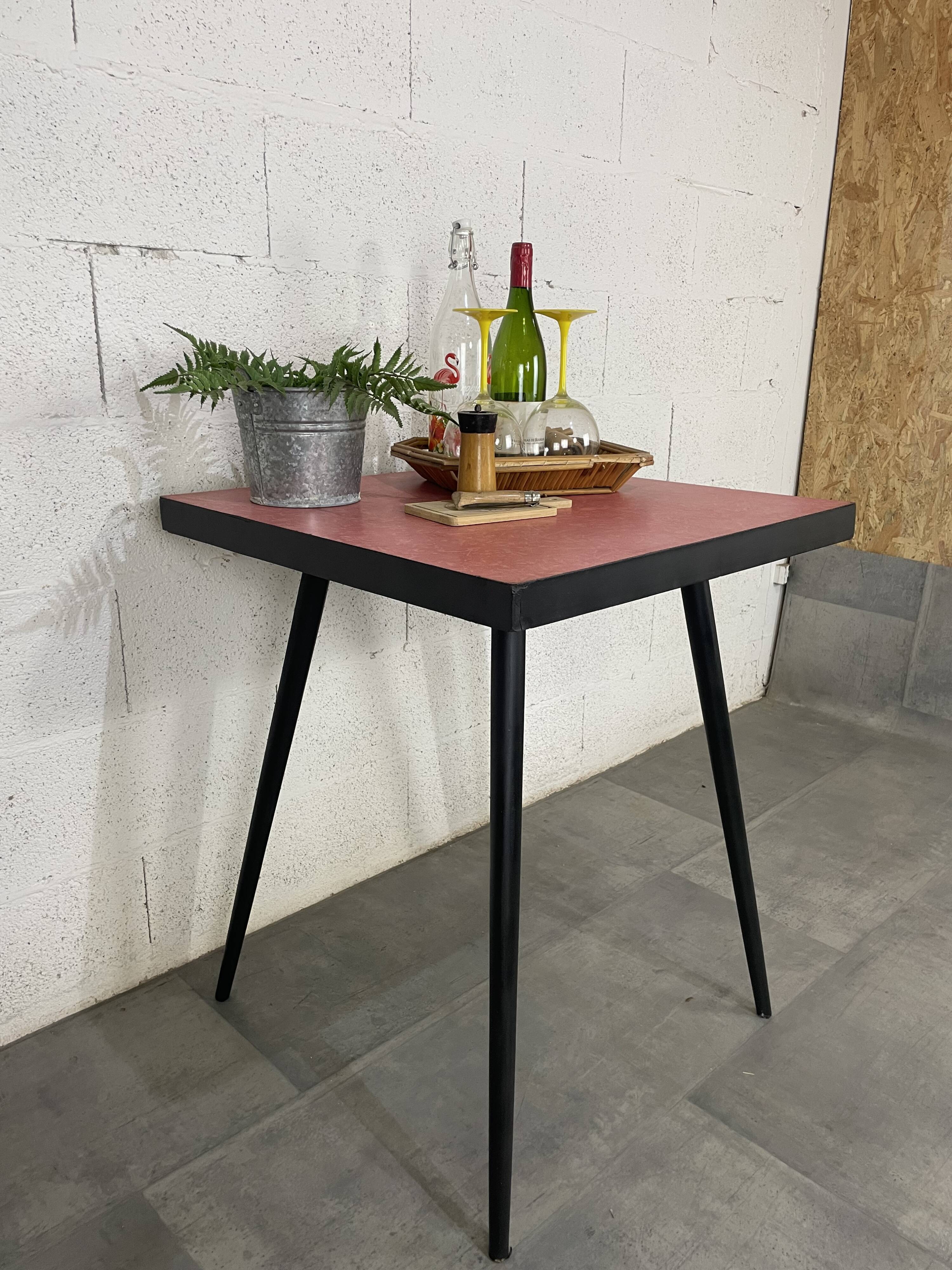 Vintage formica table