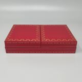 1970s Original Gorgeous Playing Cards Box by Cartier in Excellent condition