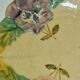 5 plates in hand-painted “faience d’art” slip