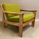 Fauteuil teck design scandinave 1950