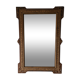 Mirror XIXth in wood 113 x 78 cm