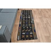 Handmade Turkish Vintage Wool Runner Rug  58x180