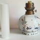 Limoges porcelain lamp France