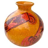 Art Deco vase signed Legras
