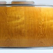 Bauhaus Oak and Tubular Steel Beds, 1940s, Set of 2