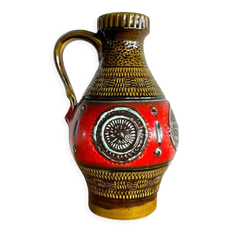 Vase en céramique vintage W-Germany
