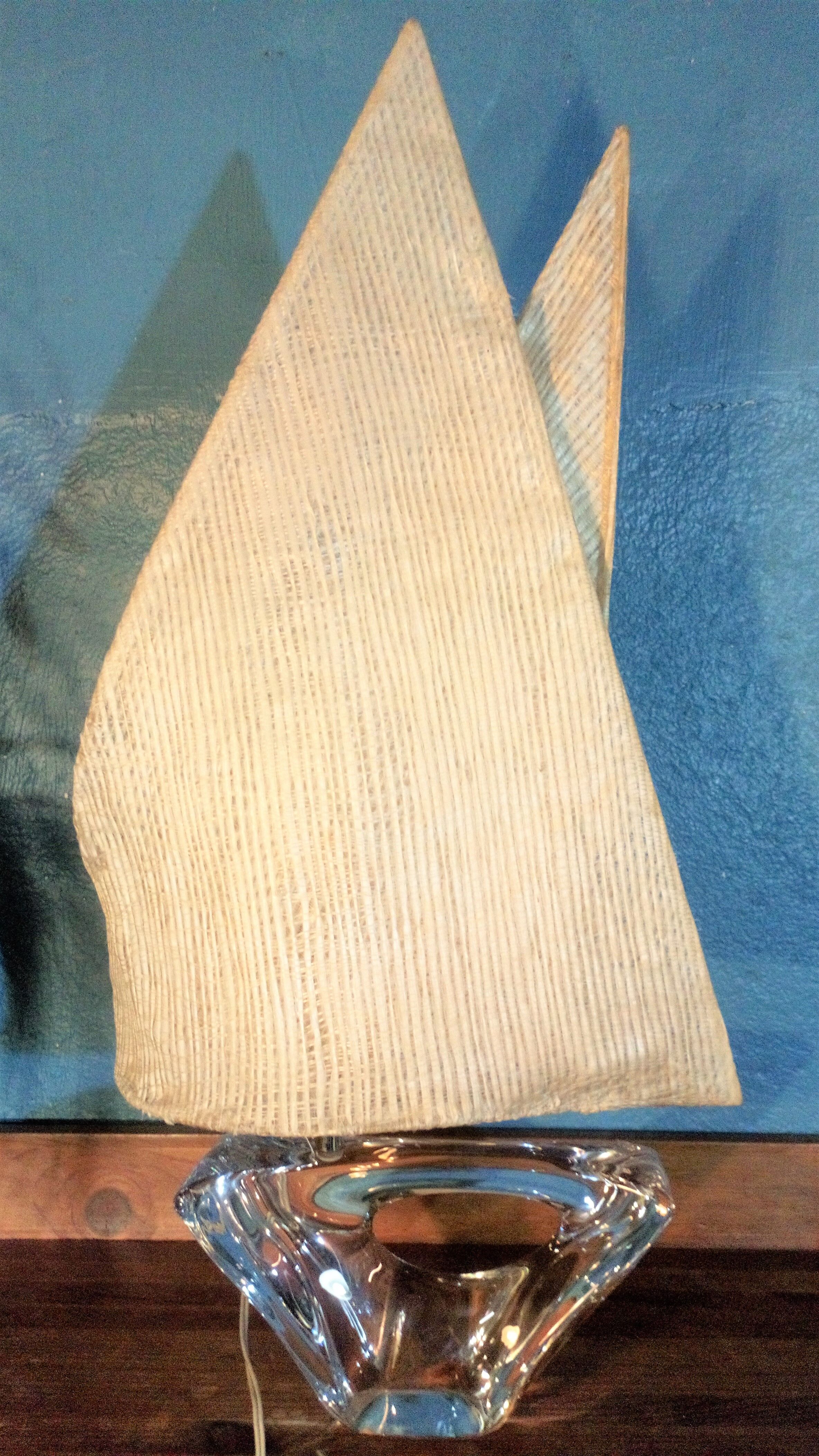 Lamp "Sailboat" Daum 1960s