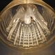 Pendant glass lamp by Peill & Putzler 1970s