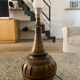 Lampe Georges Pelletier en céramique émaillée ajourée